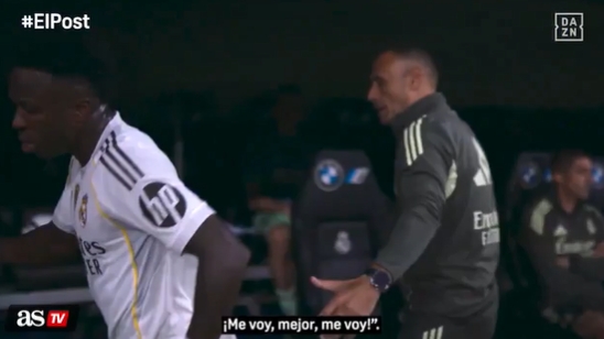 Kênh 6: Alonso nói với Vinicius rằng nếu không trở lại phòng thay đồ, anh sẽ chơi ít trận hơn